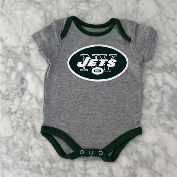 New York Jets Baby Onesies Bundle Set 0/3M - Picture 2 of 8